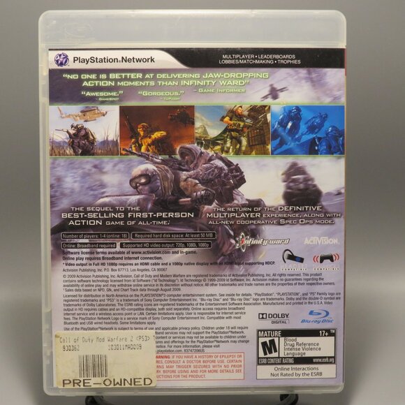 Call of Duty Modern Warfare 2 (PS3) - Picture 2 of 3